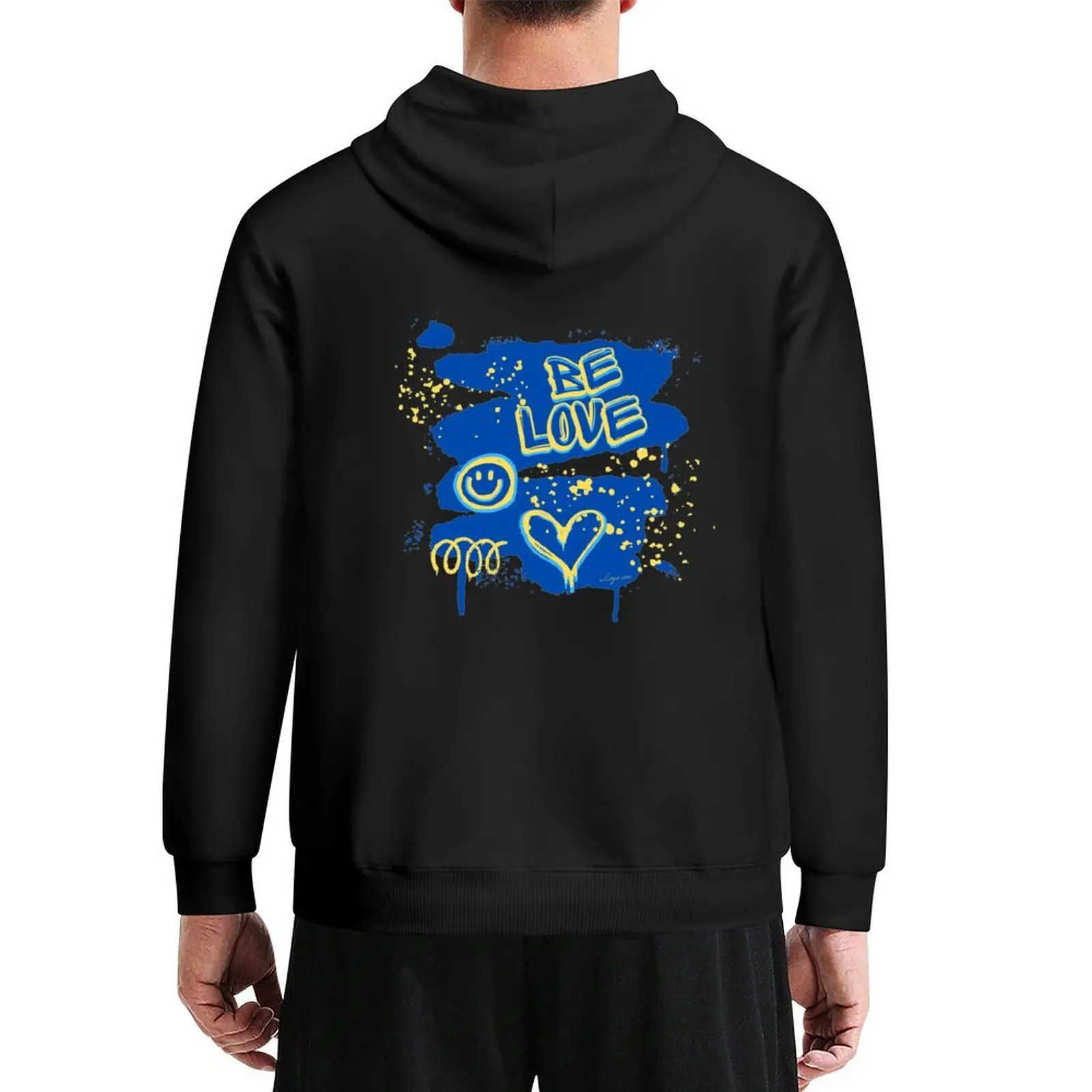 Be Love Hoodie men wear korean style clothes men's sweat-shirt set japanese style japanese hoodie