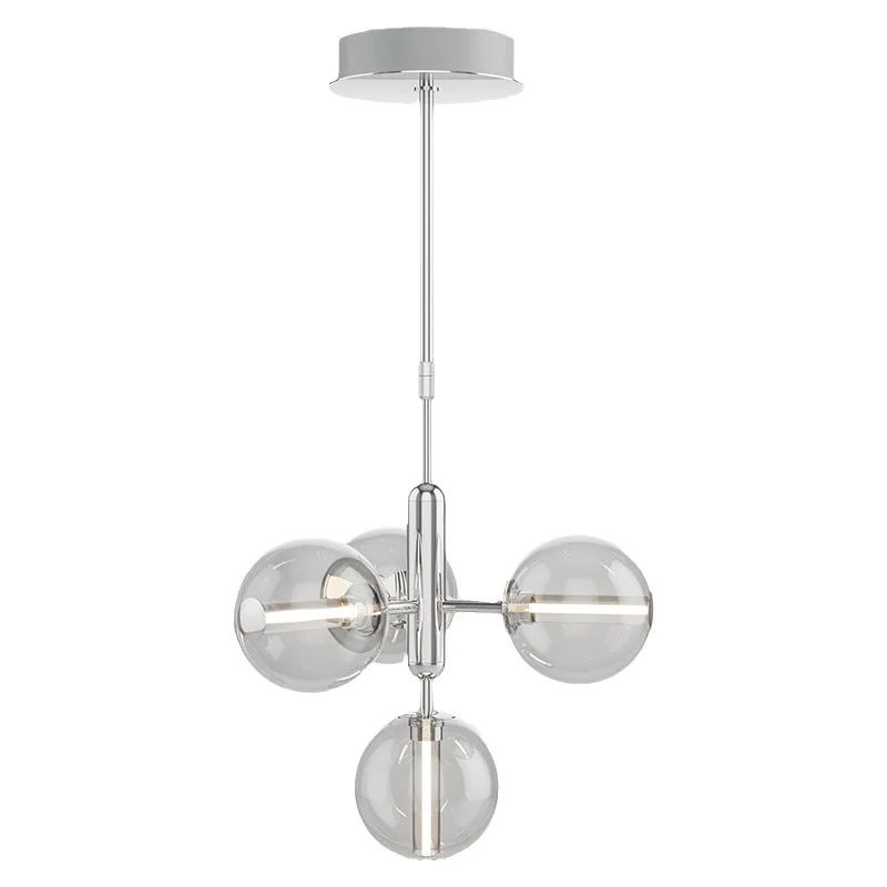 

Lighting, modern, minimalist, Nordic, creamy, living room, chandelier