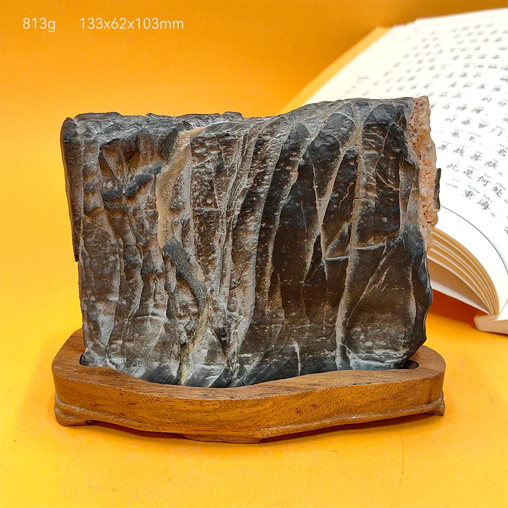 Asian Natural Rough Stone Meditation Mountain Rock Reiki Men Gift - Meaningful Home & Room Decorative Artwork