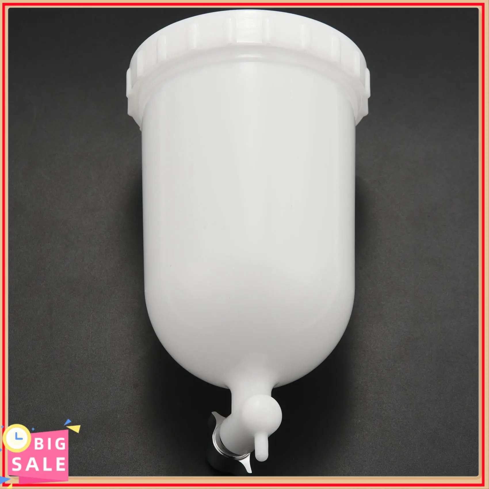 وعاء مسدس رش حصري، 400 مل من البلاستيك لتغذية جانبية كوب طلاء بلاستيكي طلاء مسدس رش كوب بديل وعاء سريع لمسدس الرش #4