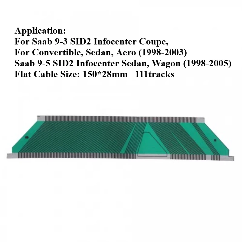 

SID2 Flat Ribbon Cable for SAAB 9-3 9-5 LCD Pixel Repair 150*28mm