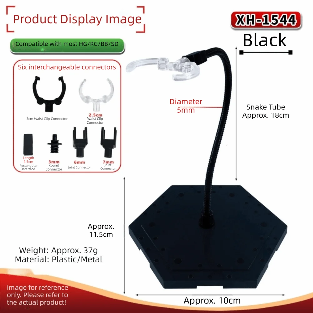 Snake Tube Bracket Action Figure Stand PVC Versatile Display Base Durable Display Stand Bracket For Animation Cinema Game Toy