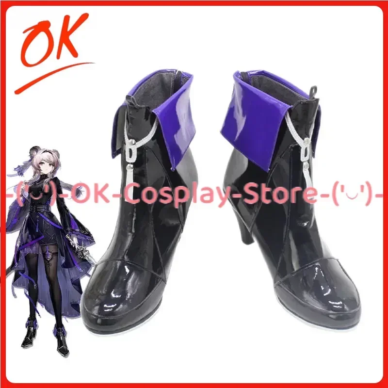 

[На заказ] Arknights Lin обувь для косплея аниме игра костюм для ролевых игр реквизит Хэллоуин карнавал праздничная вечеринка сапоги из искусственной кожи