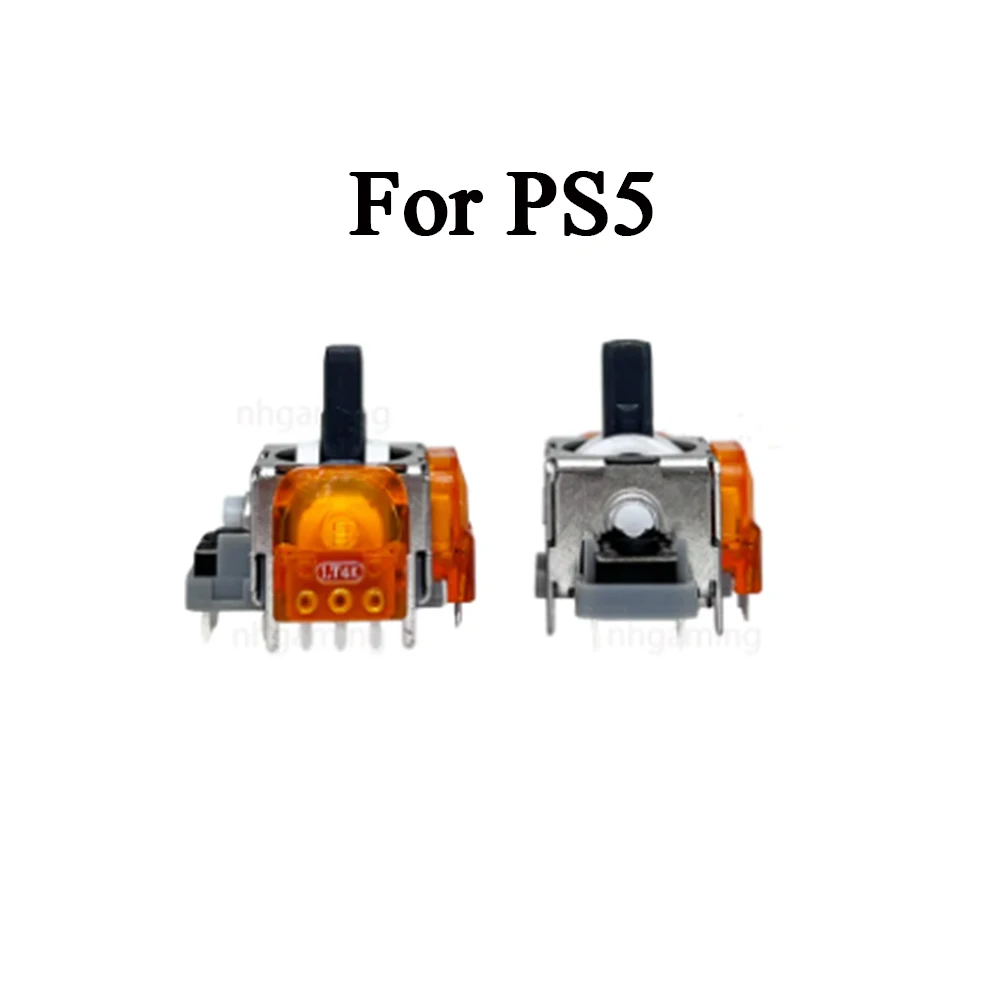 XOXNXEX 2 قطعة استبدال ثلاثية الأبعاد التناظرية الروك TMR قاعة عصا التحكم الكهرومغناطيسية ل PS4 PS5 Xbox Switch Pro تحكم