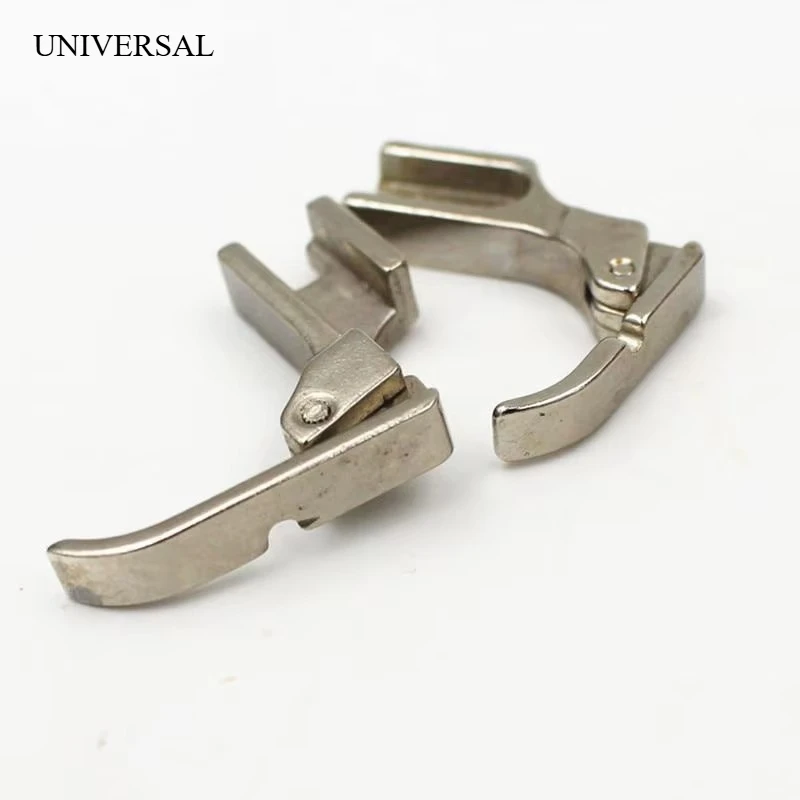 2 Pcs Industral Sewing Machine Flatcar Zipper Presser Foot  P36LN / P36N