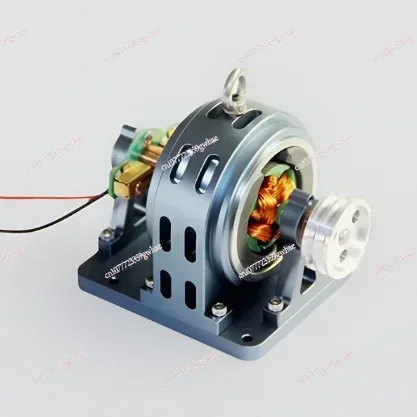 

Набор для сборки генератора своими руками: двигатель с медным ротором, металлический корпус с винтами, учебная модель, подарок, аксессуары для мощных генераторов