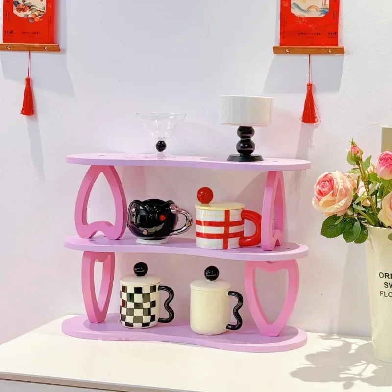 Dopamine display stand, tabletop shelf, tabletop perfume shelf
