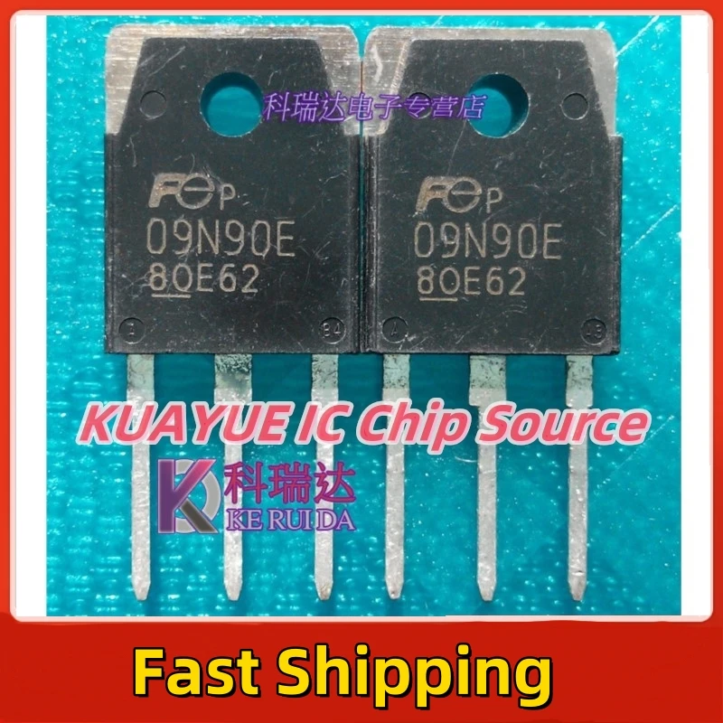 10PCS-30PCS   09N90E FMH09N90E 9A900V MOSFMH09N90G Best Quality Fast Shipping