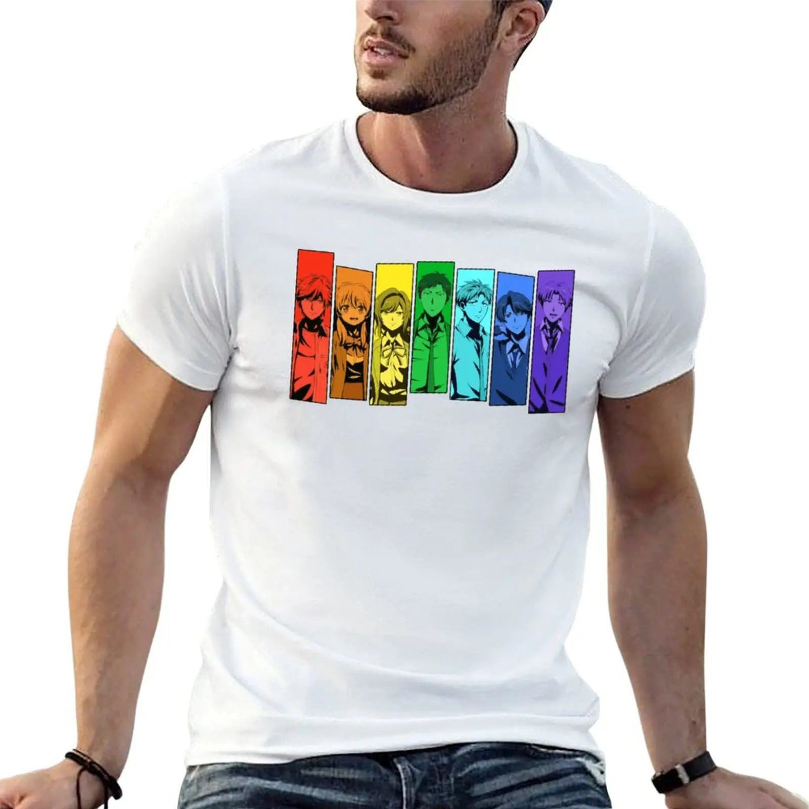 

gekkan shoujo nozaki kun colors T-Shirt cotton t shirt man mens graphic t shirts T-Shirt