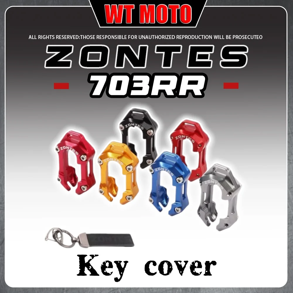 For ZONTES 703RR 703R Induction Key Cover 703RR Key Shell 703R/T Remote Control Protective Decorative Cover Buckle