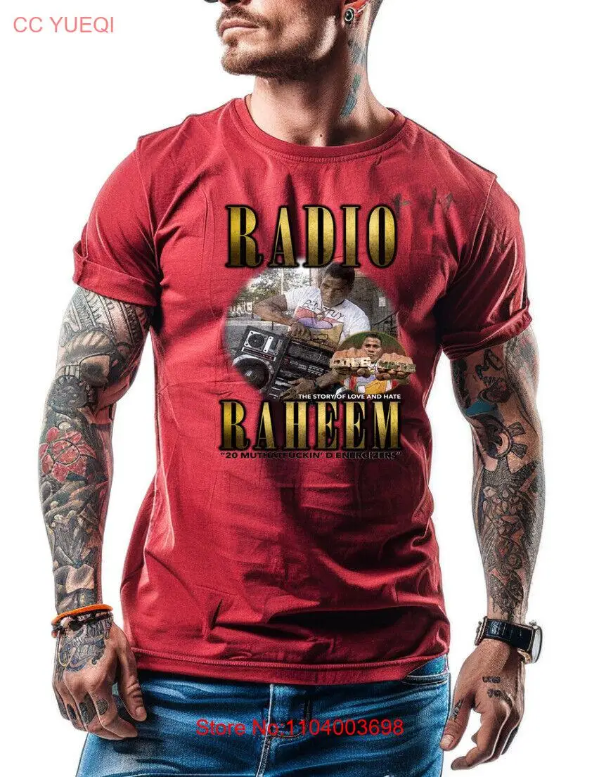 NEW Art Society SWOD RADIO RAHEEM ENERGIZERS Tee Shirt RED SM-5XLARGE LIMITED