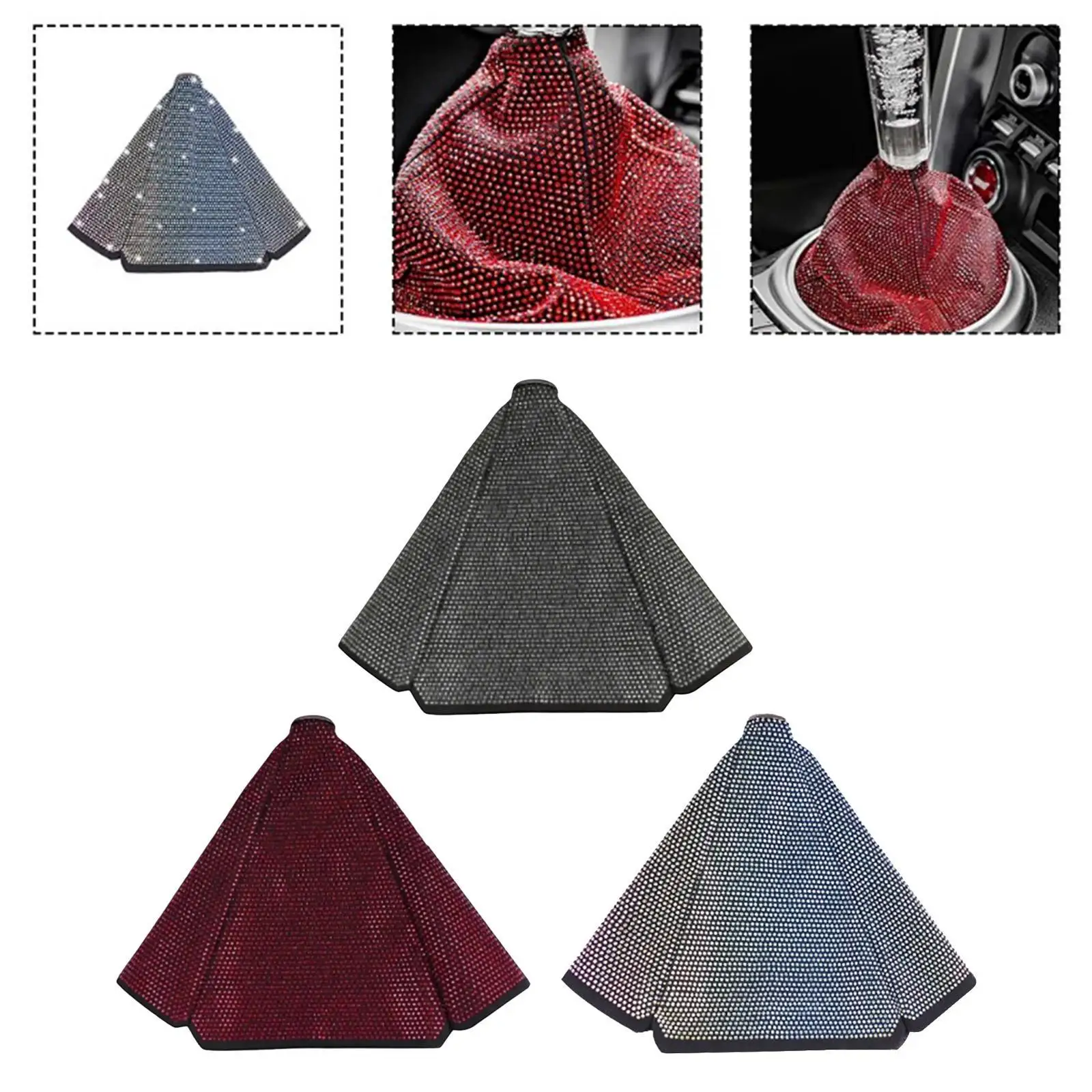 

Car Shift Boot Cover Protection Manual/Auto Car Interior Accessories Waterproof Dustproof Shifter Boot Replace Shift Knob Cover