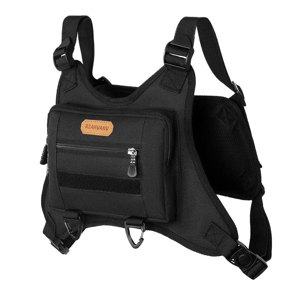 Fashion Sport Backpack Adjustable Strap Streetwear Chest Bag Breathable Travel Vest Backpack for Running Travel