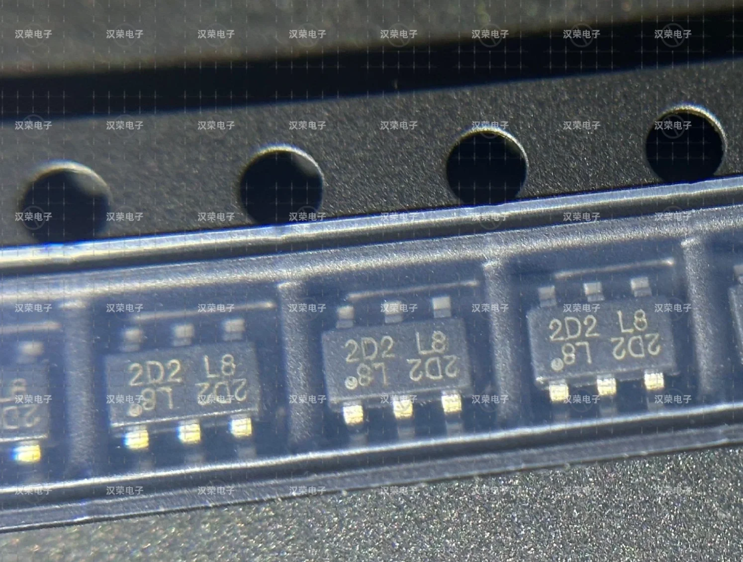 NEW  DMN62D2UVT-13 DMN62D2UVT-7  2D2  MOSFET 2N-CH 60V 0.455A packaged in SOT23-6