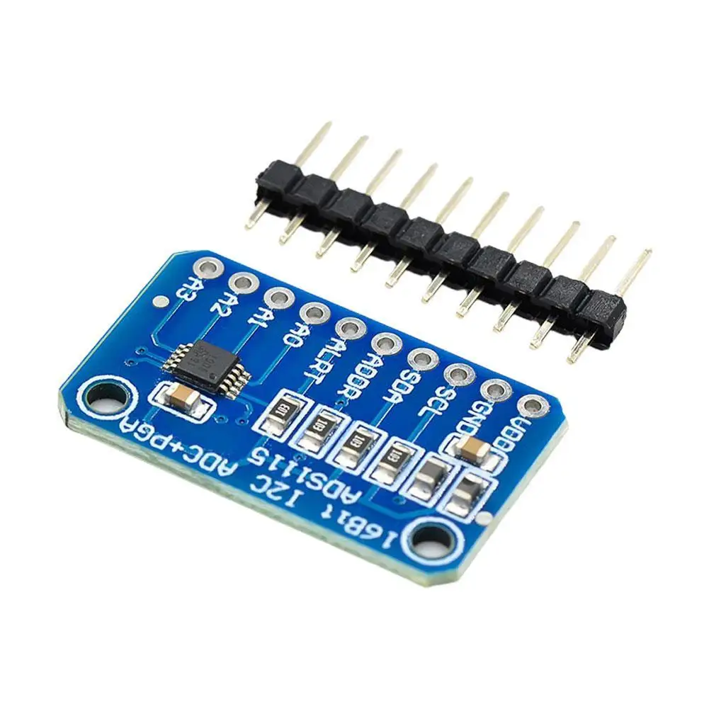 ADS1115 ultra small 16 bit precision analog-to-digital converter ADC development board module with 4 channels