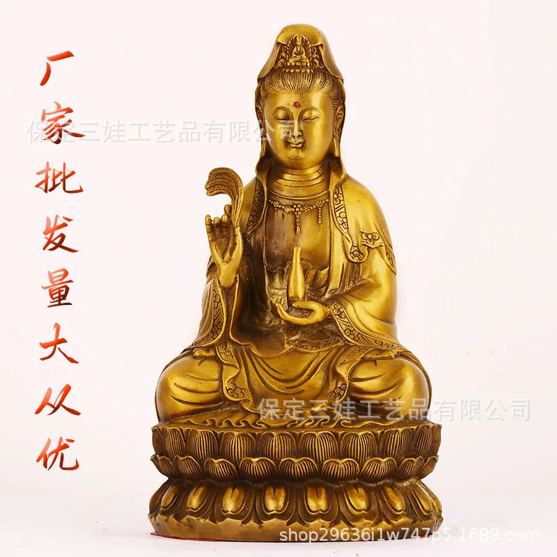 

Оптовая продажа латунных фигурок Гуаньинь Наньхай: прямые поставки с завода, скидки при больших объемах