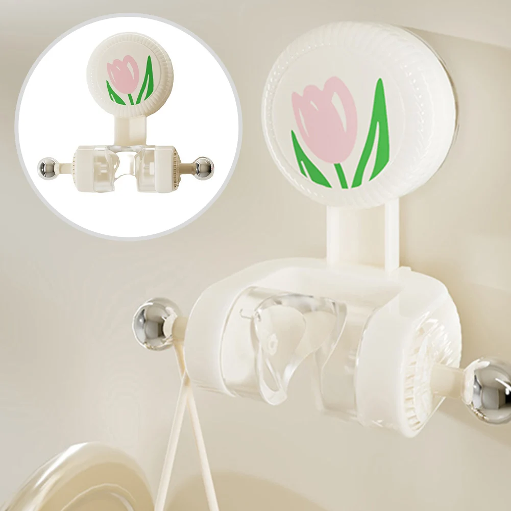 Fixer le support de douche HOWall, matériau ABS, installation facile, crochets multifonctions