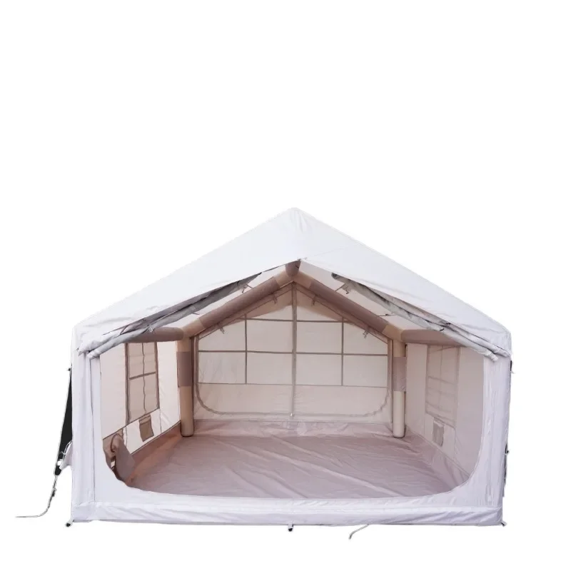 

Outdoor camping fully automatic 4-6 person portable free equipment rainproof 7.5 m2 inflatable tent