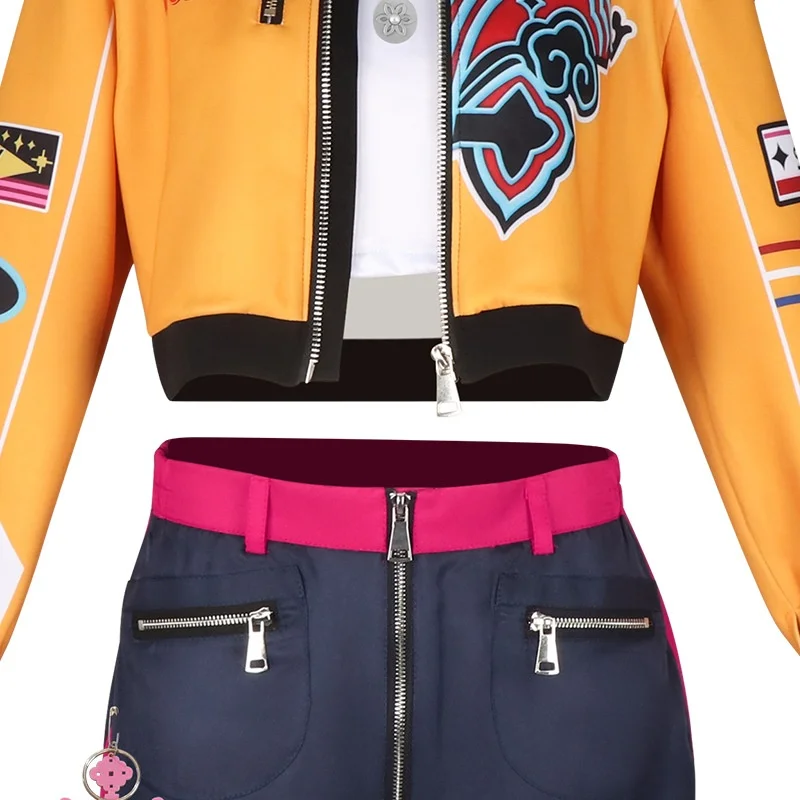 

2025 Новый костюм для косплея на Хэллоуин для женщин LuMiLaZoY K Sle Magic T orm Fem Ensemble