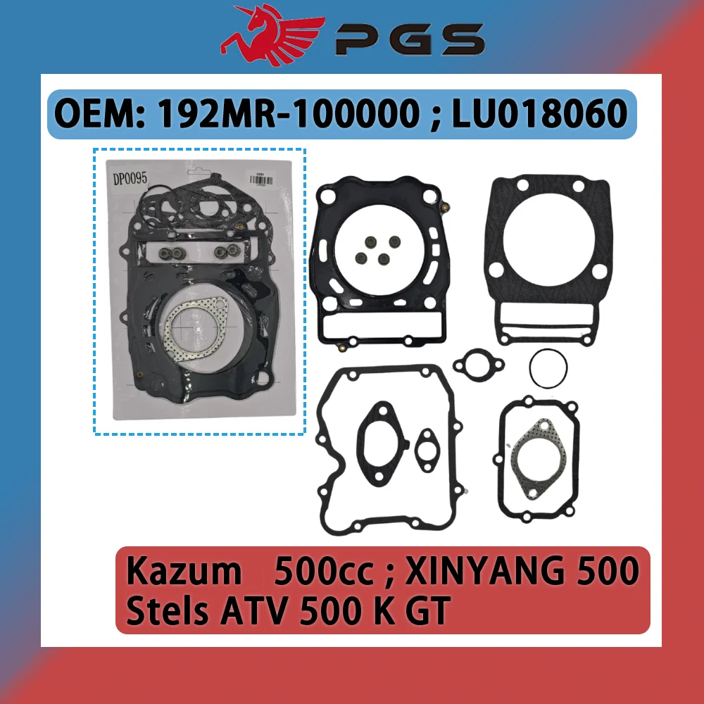 500cc Cylinder Head Washer Kit 3085371 192MR-1000009 LU018060 For Kazuma 500 Stels 500cc Buggy ATV/UTV Parts