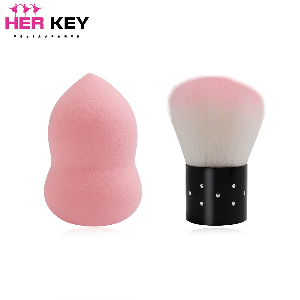 Sponge for Makeup Beauty Blender Brush SetFoundation Powder Blush Make up Tool Kit Beauty Egg Makeup Sponge Cosmetic Puff Holder