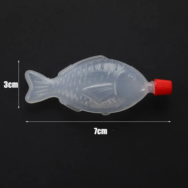 10Pcs Fish-Shaped 8.5ml Soy Sauce Disposable Sauce Bottle Sushi Seasoning Bottle Vinegar Bottle Spice bottles Packing bottle