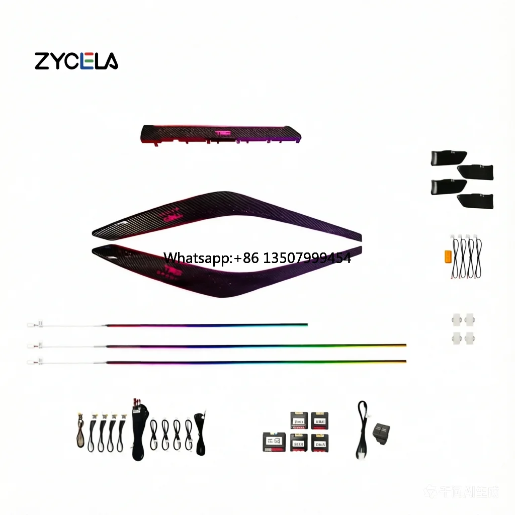 for for Corolla 2019-2025 12V LED Color-Changing Ambient Interior Light with Symphony Effect Fitment Automotive Lighting