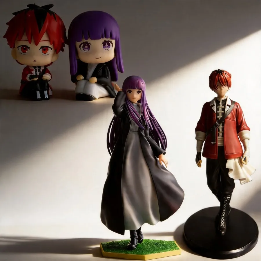 

Frieren: Beyond Journey's End Frieren Fern Stark Anime Figures - Collection Model Toy Desktop Decor Gift