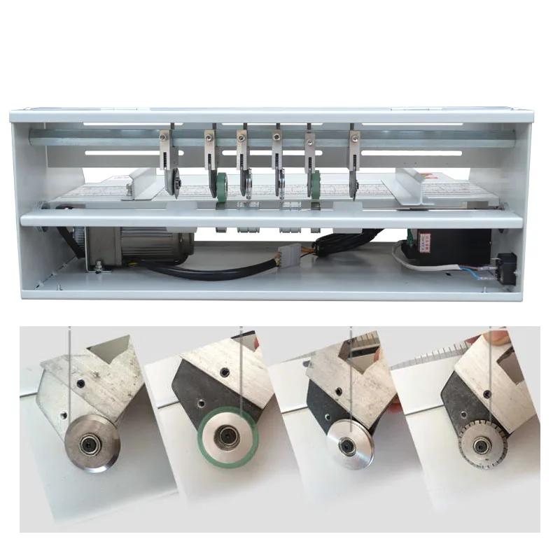 Adjust speed paper creasing machine Perforator Cutter 3 in1 combo Paper Creasing Perforating machine paper Creaser