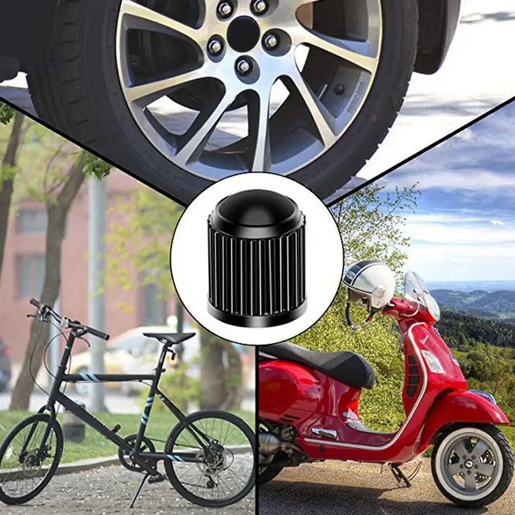 20PCS Plastic Cars Tires Valve Stems Cap Dome Shapes Dusts Valve Cap Prevent Air Leaks Sandy Soil Gets Into Tires Accessories