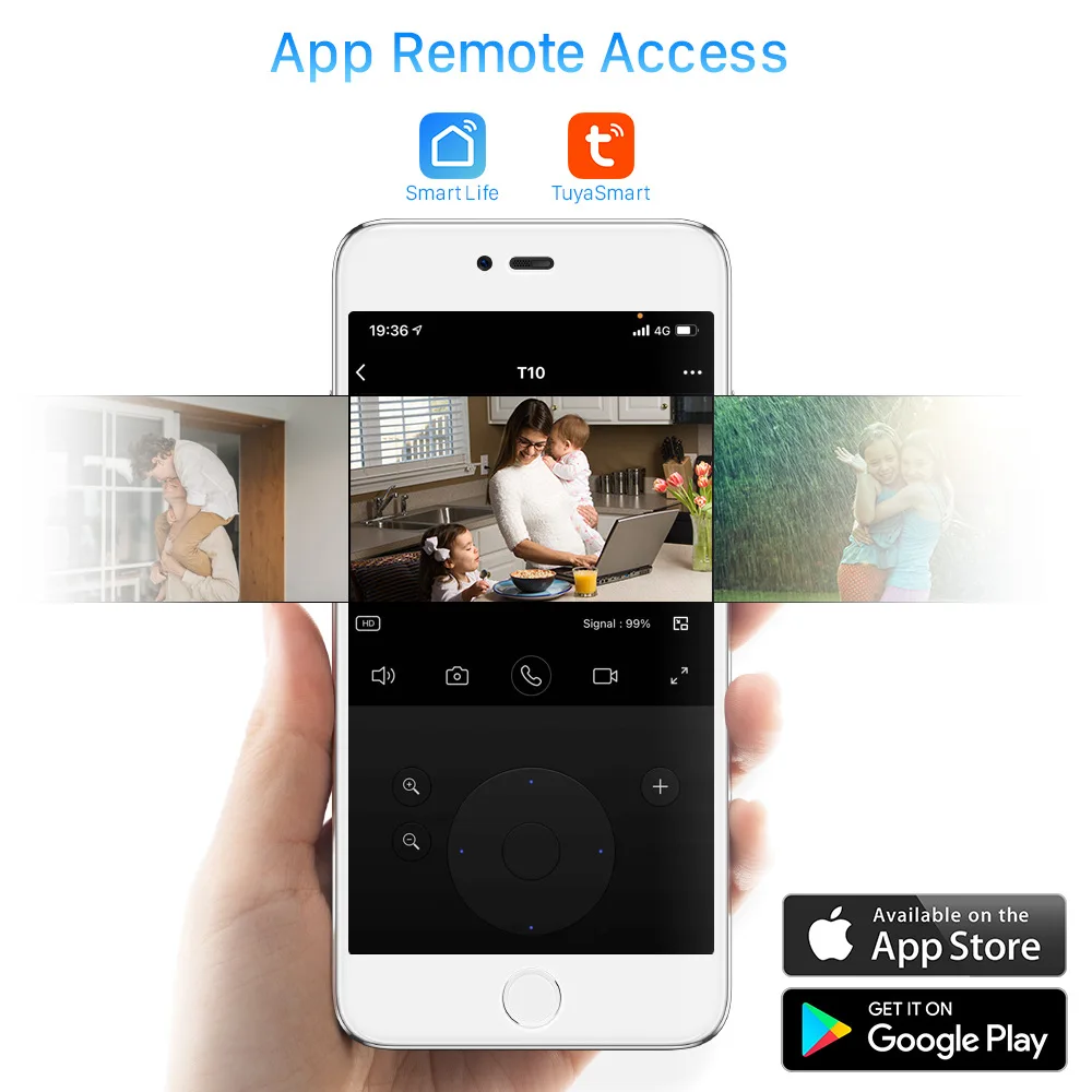 5MP 1944P Tuya APP Wireless PTZ IP Dome Camera Full Color AI Humanoid Detection Home Security CCTV Baby Monitor