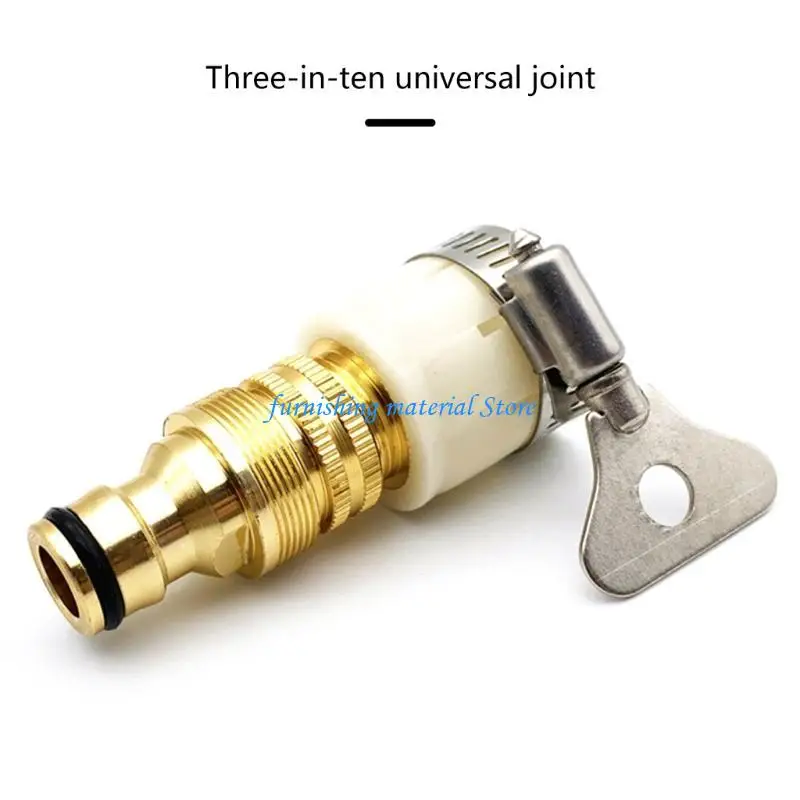 Y5GD Universal Fare Faucet Adapter Tap to Hose Connector for Garden Buns & Guns #2