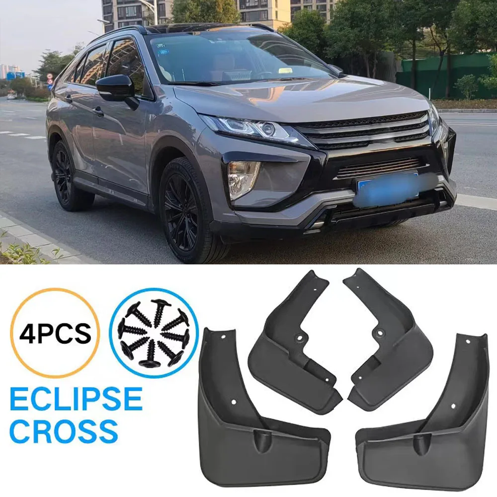 

4X High quality Car Mudguards for Mitsubishi Eclipse Cross 2018~2022 Accessories Fender Front Rear Mud Flaps Guard Splash