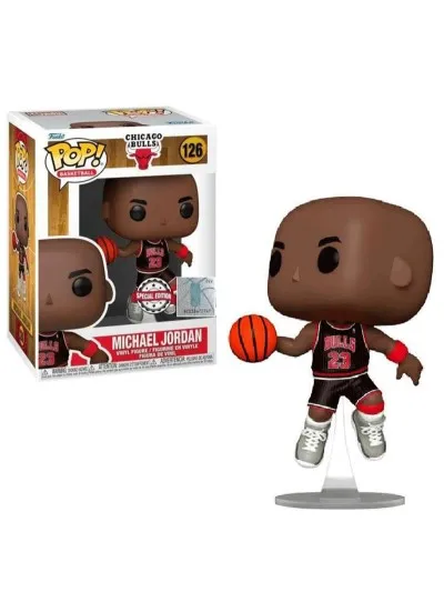 Funko Pop Michael Jordan BLK Pinstripe Jersey Special Edition 126