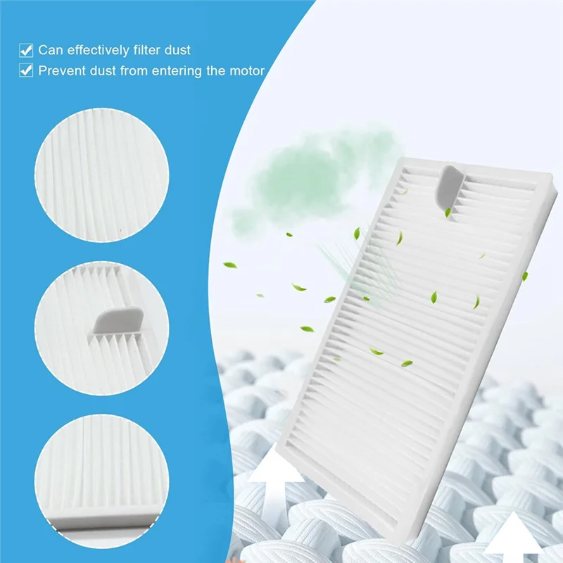 EAS-Per Eureka E10S Nere10s, Per Midea M9, Per Obode A8 A8 Plus Robot Aspirapolvere Accessori Spazzola Laterale Principale Filtri