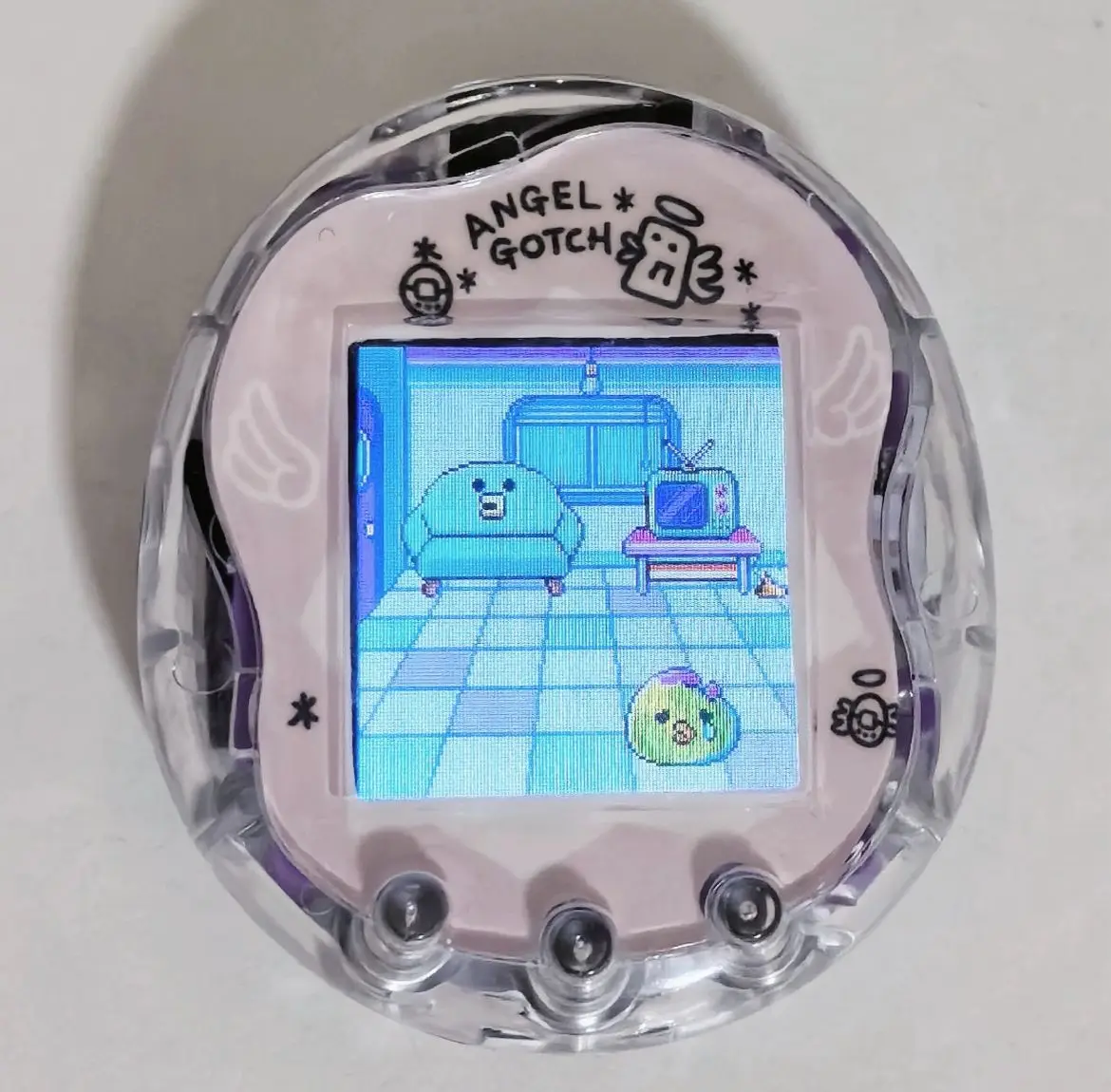 

Bandai Tamagotchi Uni Clear Replacement Shell (Shell Only, No Internal Chip)
