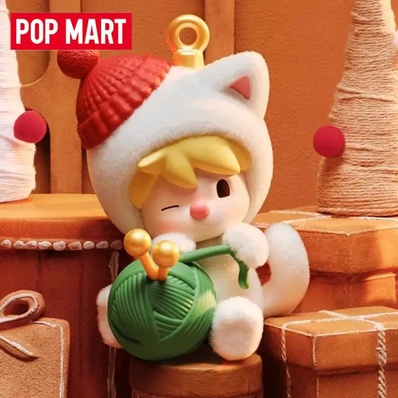 

POP MART Sweet Bean Your Exclusive Holiday Series слепая коробка Mystery Box игрушки Kawaii украшения фигурки домашний декор настольная модель