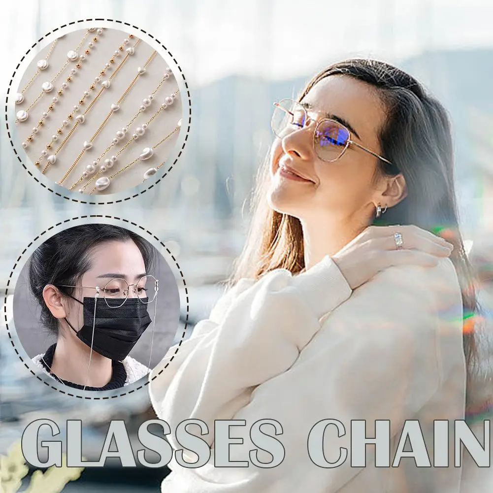 Bohemian Glasses Chain para mulheres, elegante Flower Shell, corrente de máscara, Lanyard Sunglasses Accessories, Wholesale