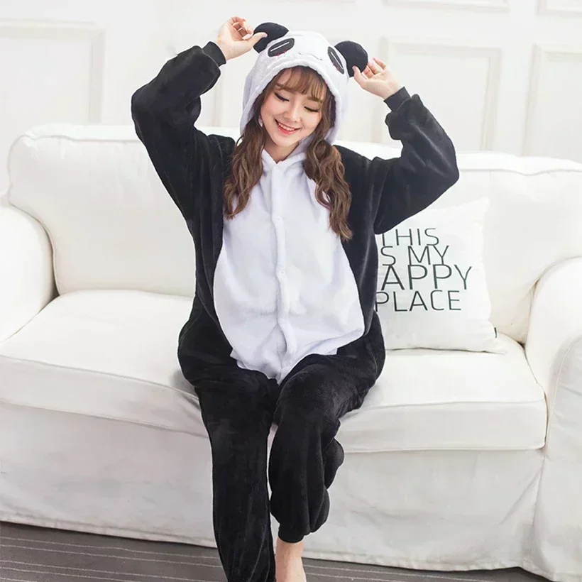 Christmas Cosplay Parent-Child Panda Costume Props Party Stage Performance Animal Anime Cartoon Clothing for Kids