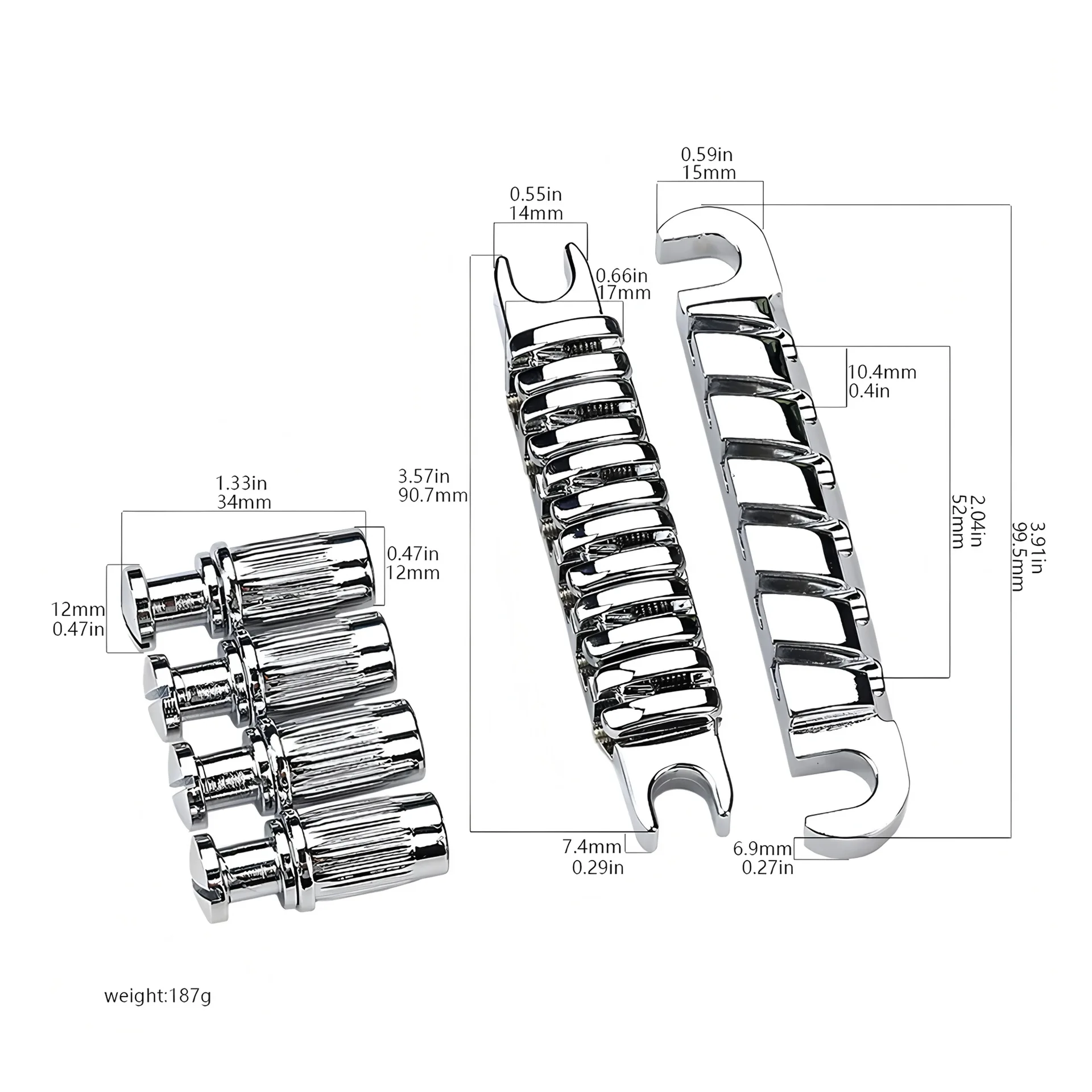 

Tune-O-Matic Jazz LP Electric Guitar Bridge Puller
