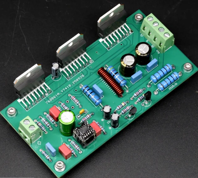 TDA7293 Triple-Parallel Configuration, KOA High-Stability Audiophile-Grade Resistors, Mono Power Amplifier Board