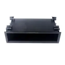 Universal Car Single 1 Din Dashboard Radio Installation Pocket Storage Auto Boxes Pencil Cases Hand Drawer