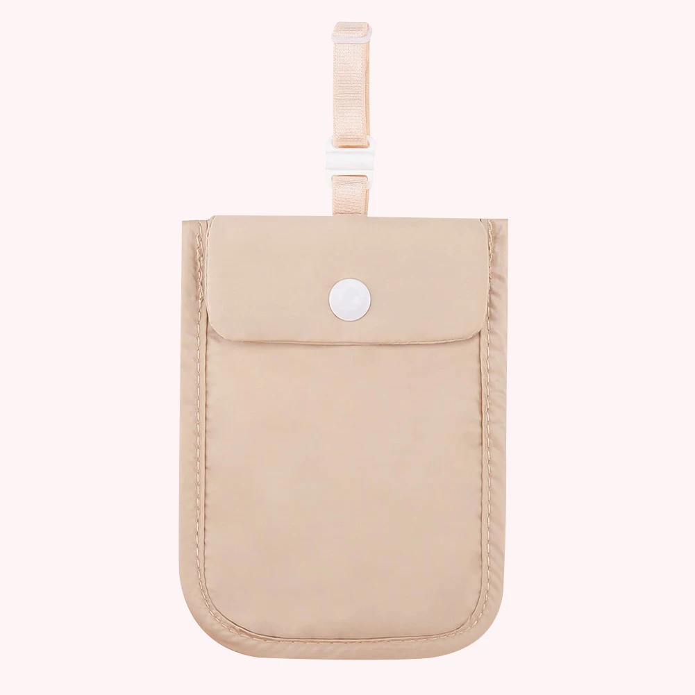 المرأة محفظة نسائية للعملات المعدنية بلون سر محفظة سفر رفرف المشبك حزام المال الحقيبة حزام الجيب القطن للأشياء الثمينة المال #1