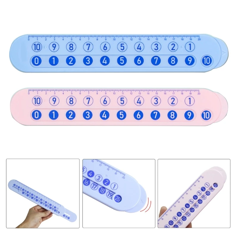 Decomposition Slide Ruler Number Matching Ruler Home School Number Matching Toy