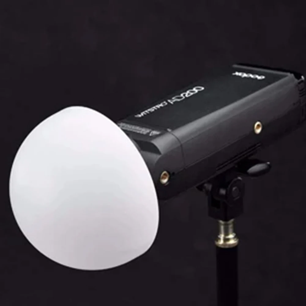 AD-S17 dyfuzor kopułowy Godox szerokokątny, miękki głowica reflektora cieniowania dla Witstro Speedlite Flash AD180 AD360 AD360 II AD200 AD200Pro