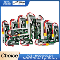Gens ACE Lipo Battery 1800/2000/2200/2400/2700mAh  2S 3S 4S 6S 7.4V 11.1V 14.8V 22.2V 20C 30C 45C with T/XT60 Plug for FPV Drone