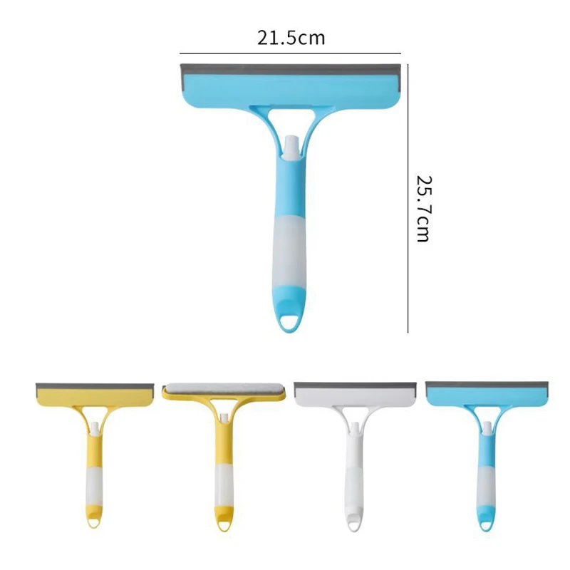 3 In 1 Spray Scrape Double-sided Window Glass Cleaner Adjustable Cleaning Brush Window Washing Brush Car Glass Cleaning Tools