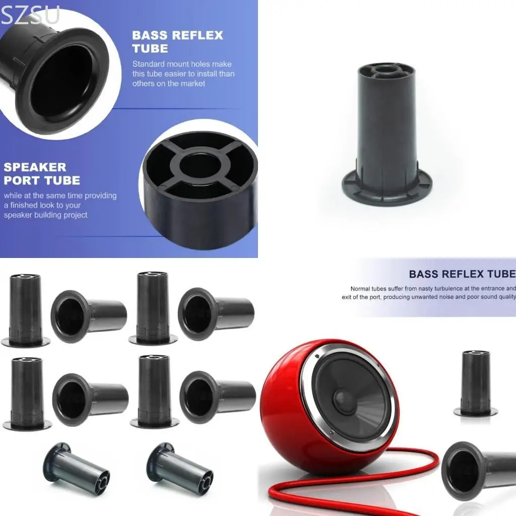 

SZSU 10 шт., акустическая трубка, вентиляционное отверстие, звуковая трубка, сабвуфер, порт динамика, басовая трубка, трубка