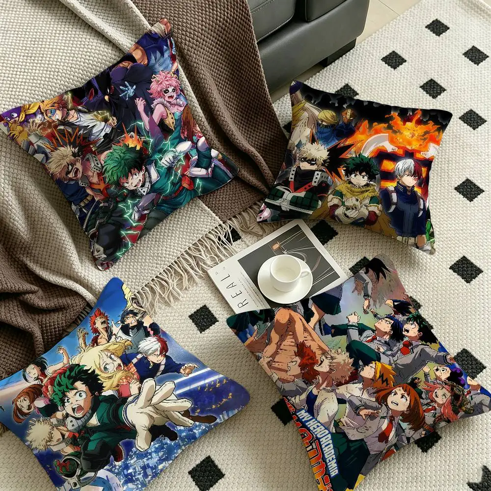 HD Anime My Hero Academia Personalized picture text home decorative pillows Household Gifts 45x45cm