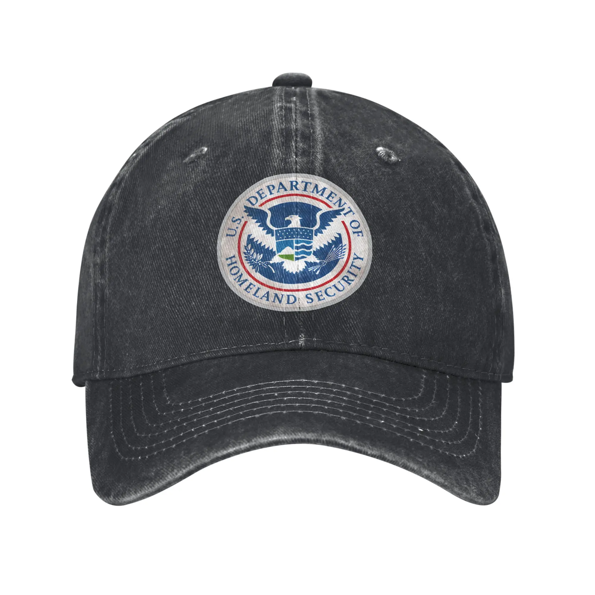 Ice Immigration Logo United States Immigration and Customs Enforcement Casual Baseball Cap Trucker Hat Outdoor Hip Hop Hats